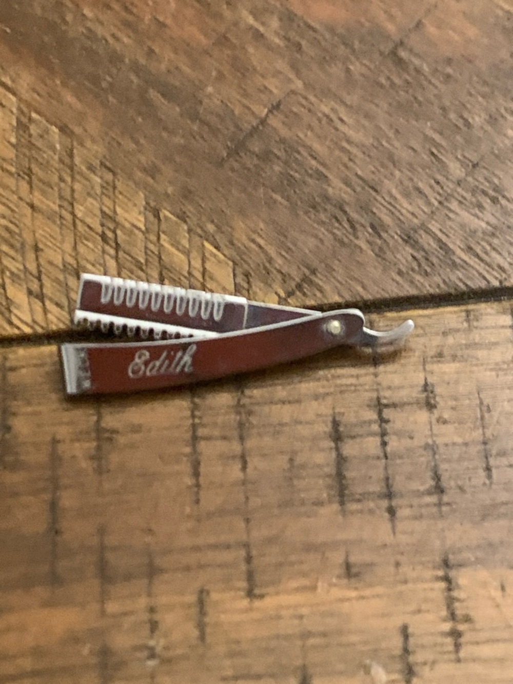 Weak  Stainless steel Miniature Straight Razor Shaper Moveable Razor pin